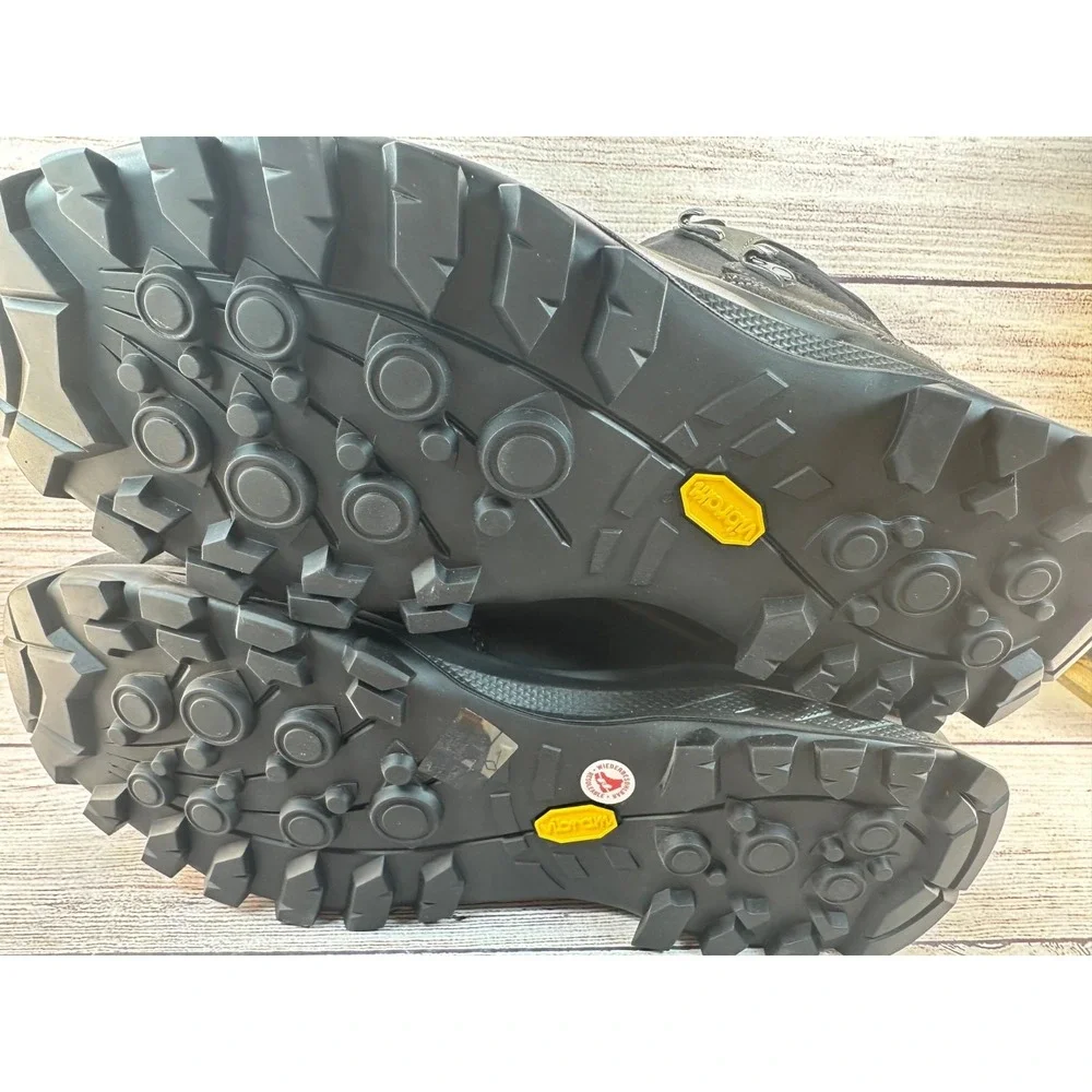 Hanwag Banks GTX Hiking Boot Mens Size 12 Asphalt/Asphalt Lace Up Waterproof